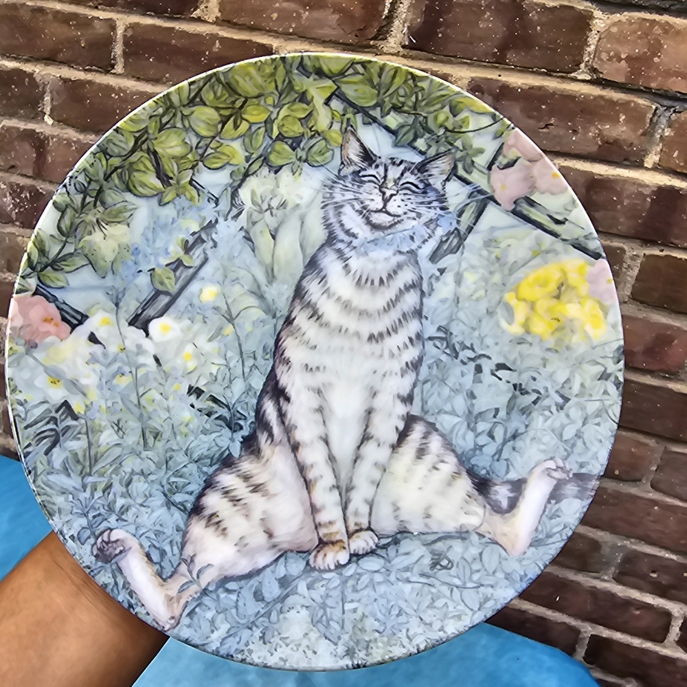 The Sniffer Plate American Artists Vintage Plate Number 2088